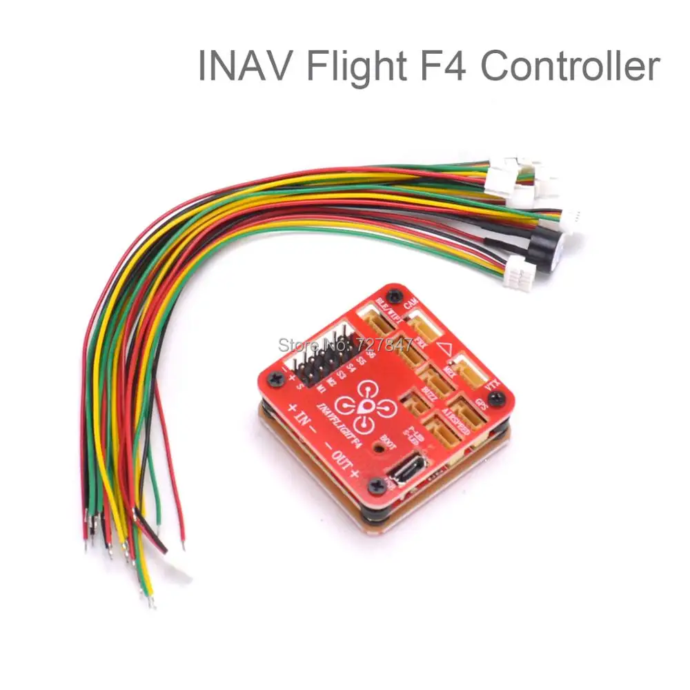 

NEW FLIGHT F4 Flight Controller Built-in OSD & Battery Voltage Current Monitor 2-6s For FPV Wing RC Airplane