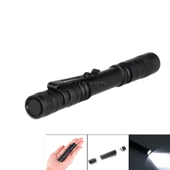 

Mini penlight 2000LM Waterproof LED Flashlight Torch Not Adjustable Focus Lantern Portable Light use