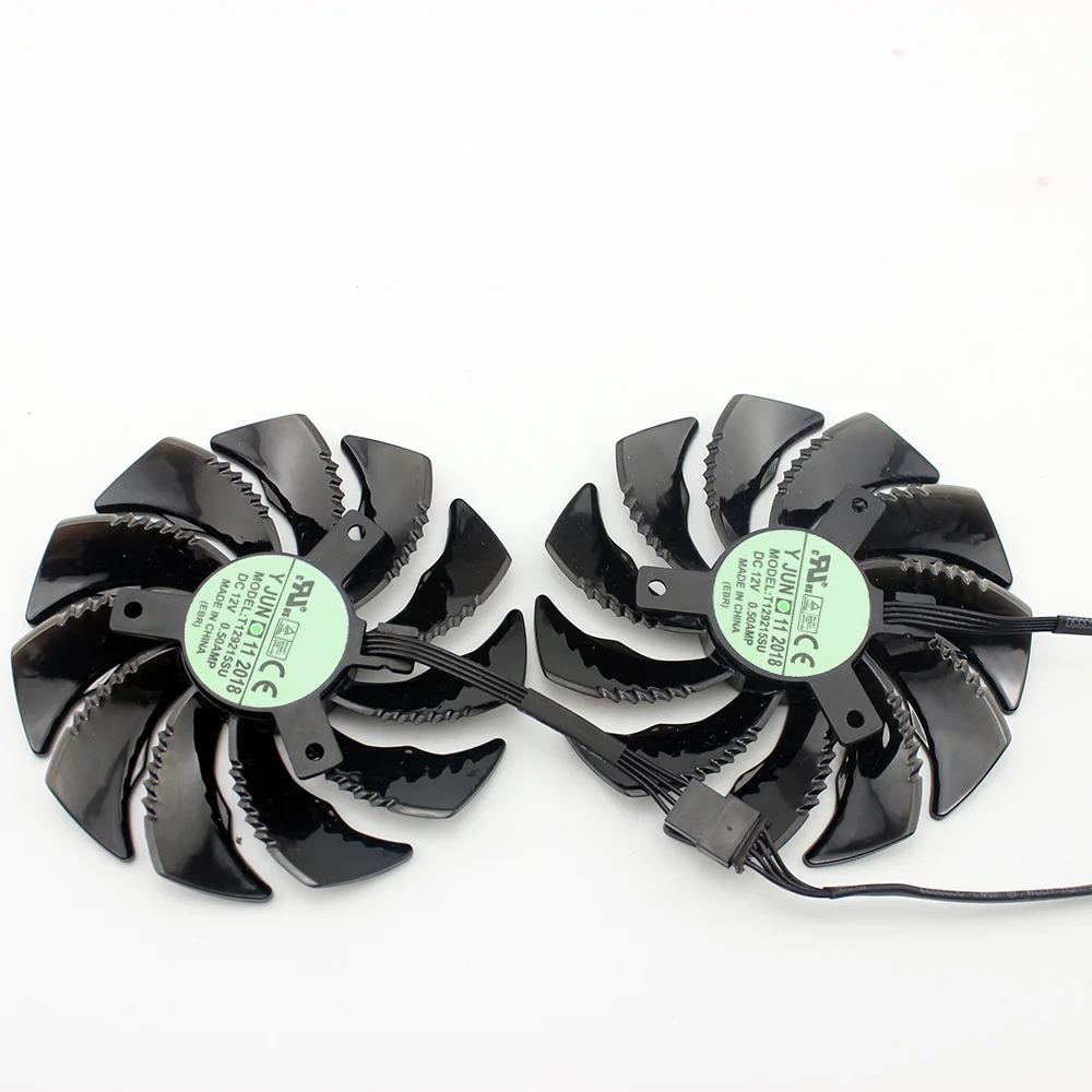 88MM PLD09210S12HH T129215SU 4Pin Cooler Fan For Gigabyte GeForce GTX1060 1070 GTX 1050ti GTX 960 RX570 RX470 Graphics Card
