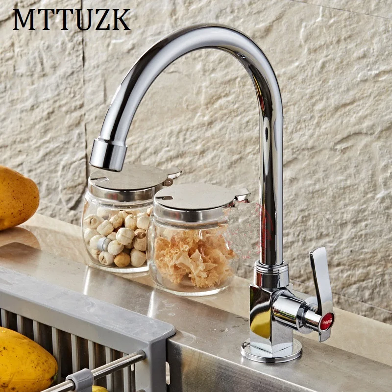 MTTUZK Quartet kitchen faucet basin faucet single handle single cold tap deck mounted torneira crane free