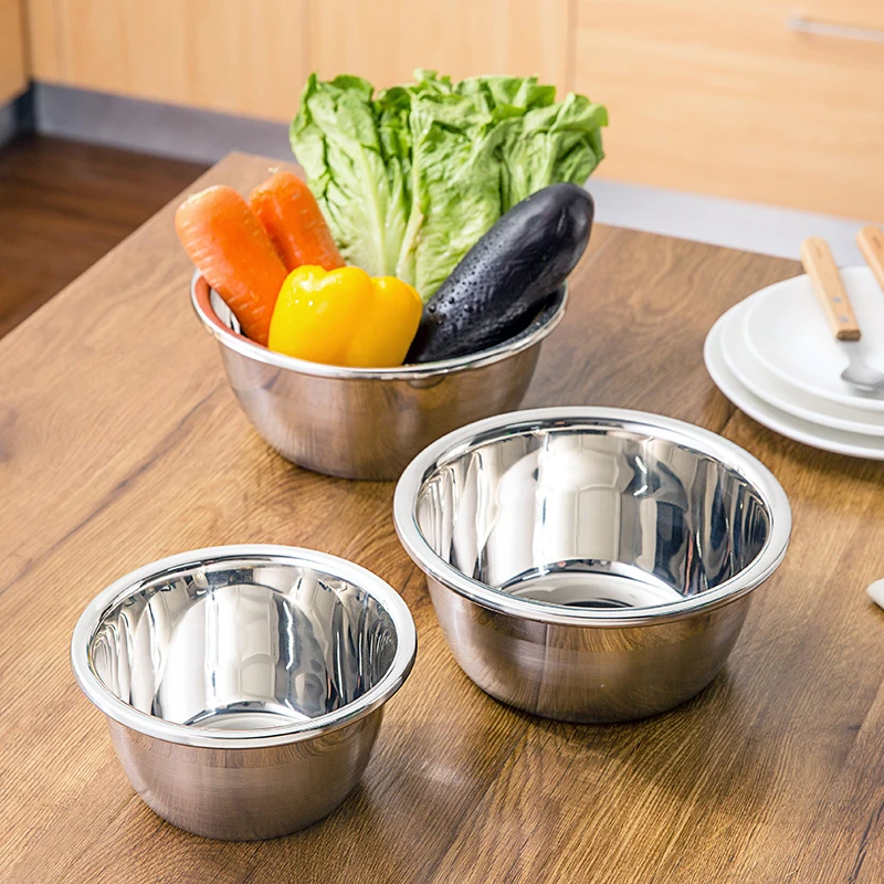 Stailess steel Salad Bowl  (17)