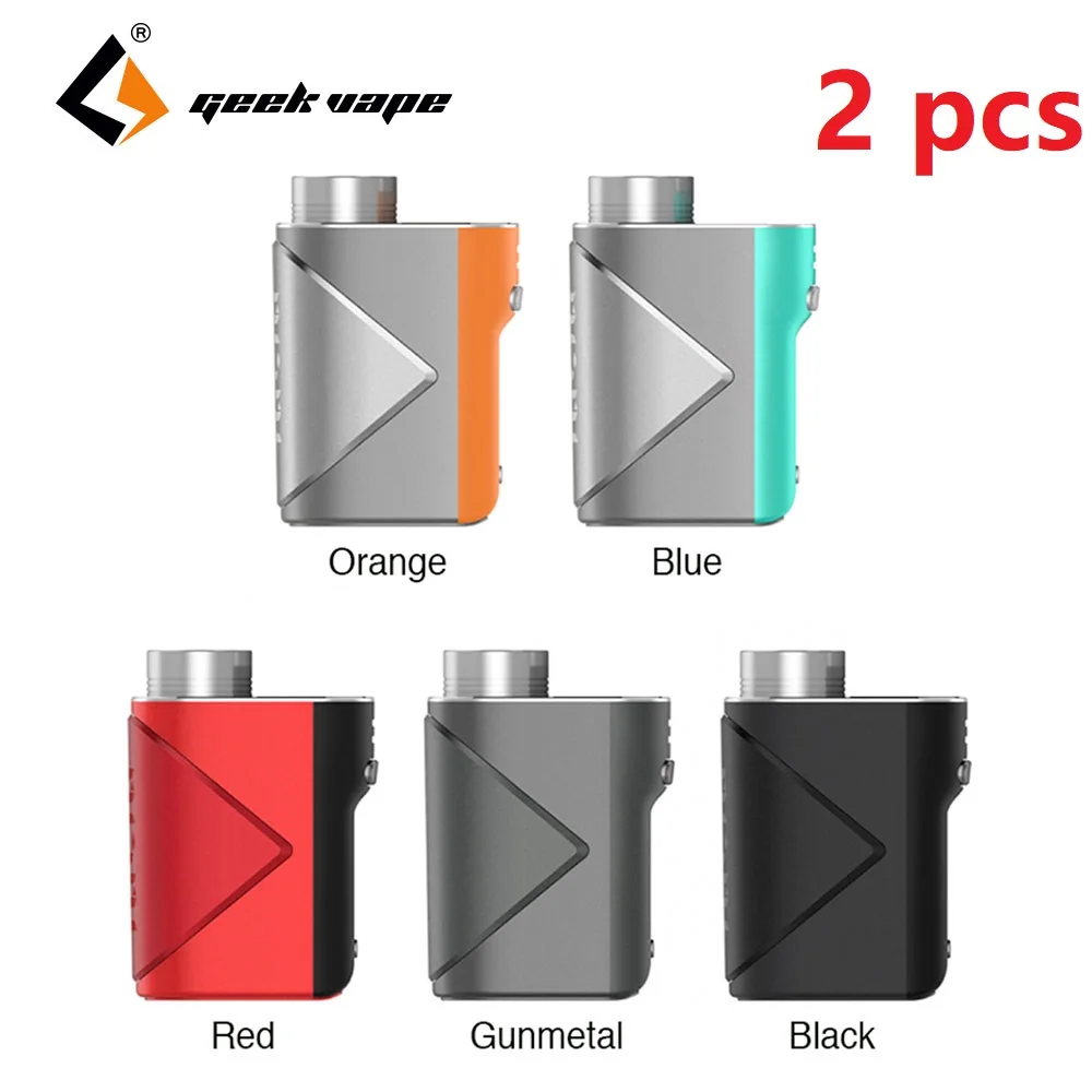 2 шт 100% оригинал Geekvape Lucid 80 Вт TC коробка мод с макс 80 Вт Выход и расширенный как чип электронной сигареты Vape мод против Swag мод без батареи