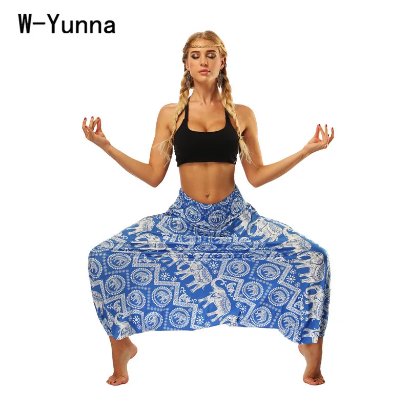 Новое поступление повседневные свободные женские брюки W Yunna в стиле Харадзюку