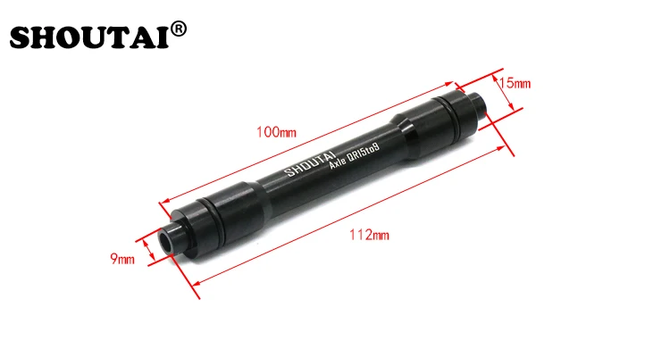 Велосипедная ступица преобразует ось Adapte 15 мм до 9 мм для горного велосипеда MTB Дорога ПЕРЕДНЯЯ СТУПИЦА части велосипеда