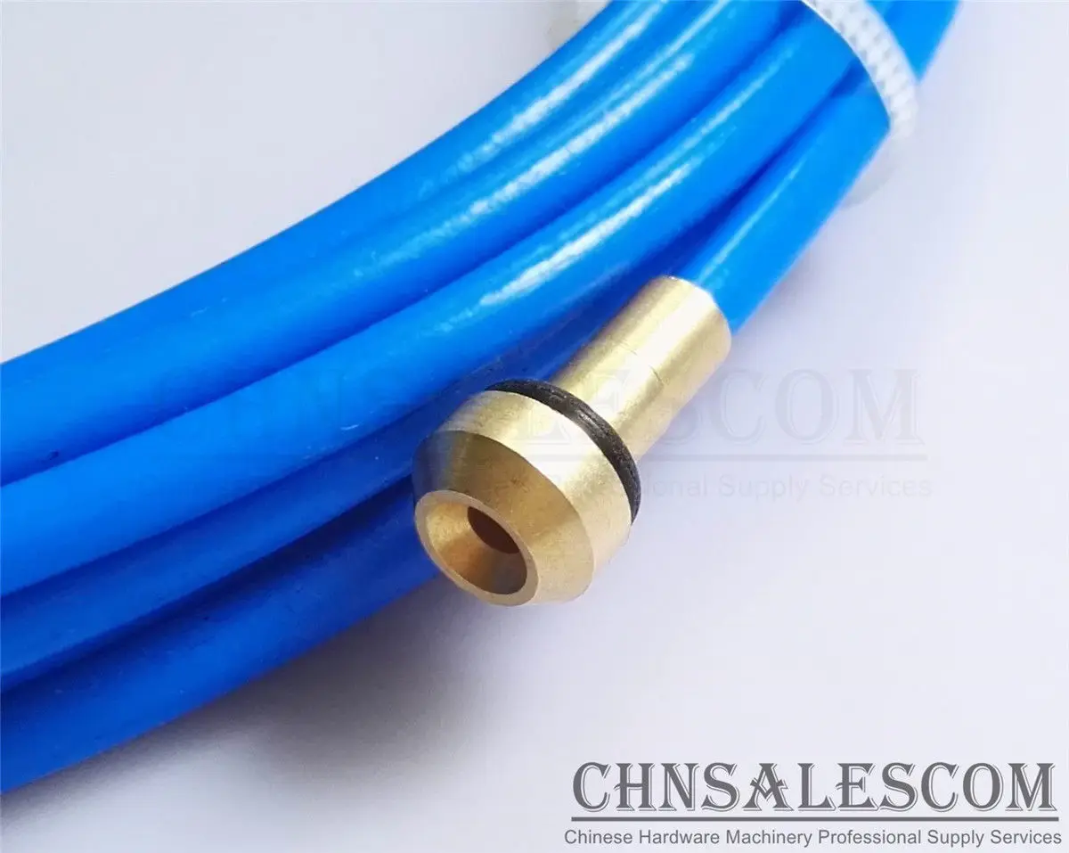 CHNsalescom PTFE лайнер 15 футов MIG Сварочные пистолеты провода размер 0,02"-0,030"-0,03" Mi TW LI BULE