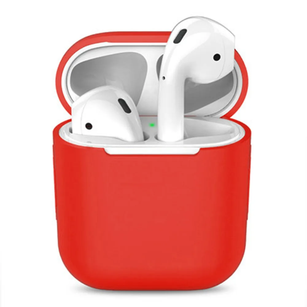 Soft Silicone Case for Airpods Protector Sleeve Transparent Ultra Thin Cover Shockproof Pouch for Apple Air Pods Earphone