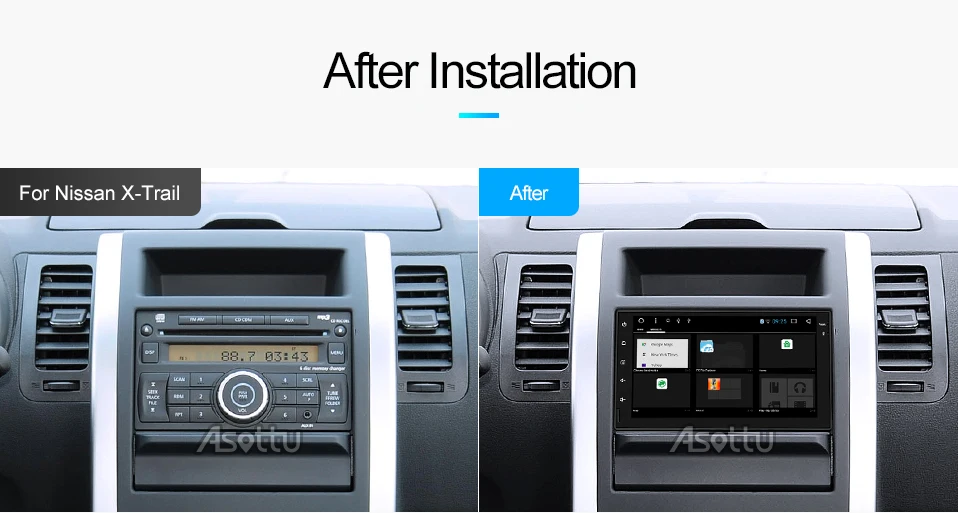 Cheap Asottu CWD7060 2G android 8.1 car dvd gps navigation radio video player stereo universal 2 din radio car multimedia player gps 5