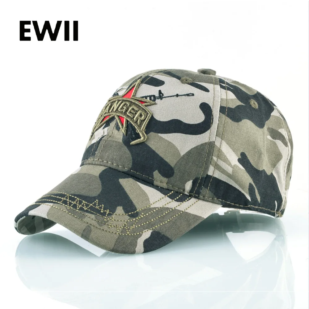 fitted camo baseball caps