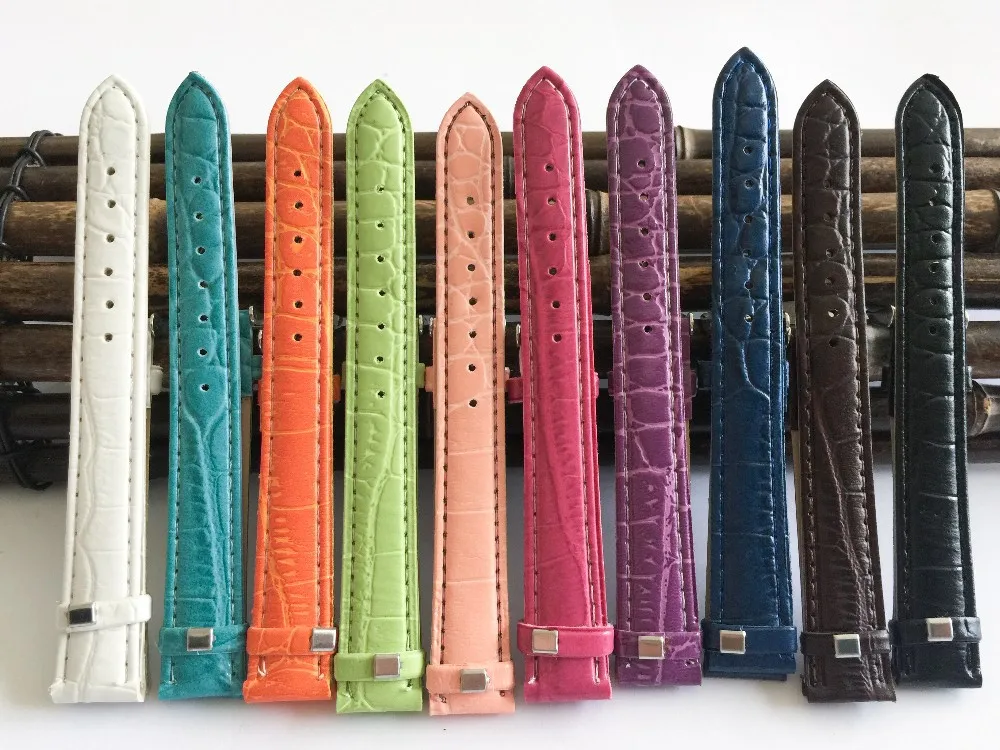 

2018 Hot sale Leather PU strap for watches colorful band for Casual style wristwatch