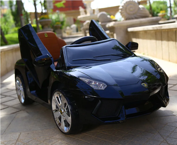 New Children Electric Car Four Wheels Remote Control Toy Car Baby Kids