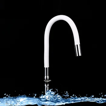 

Rotating Kitchen faucets coloful silicone 360 degree rotating faucet cold water mixer torneira cozinha single hole tap