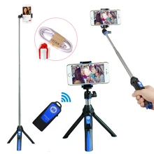 Оригинальный Benro Mefoto Портативный мини-штатив 3 в 1 какчественный селфи стик с блютуз Пультом и мини зеркало для селфи снимков для iPhone Andriod Смартфонов Gopro
