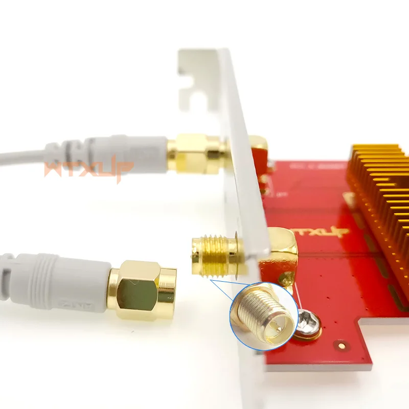 Удлиненная антенна AC Двухдиапазонная для Wi Fi PCIE настольная сетевая карта