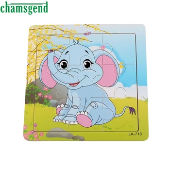 

Hot Chinese Zodiac Wooden Puzzle Educational Developmental Baby Kids Training Toy For Children Gifts Learn Games 2019