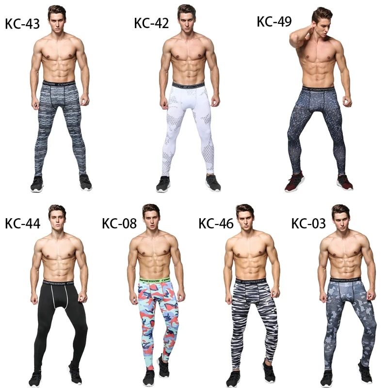 

Men Sports Apparel Skin Tights Compression Base Under Layer Workout Long Pants