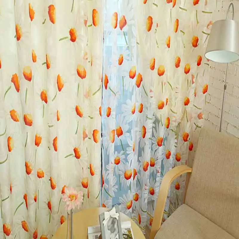 Daisy-Flowers-Tulle-Curtain