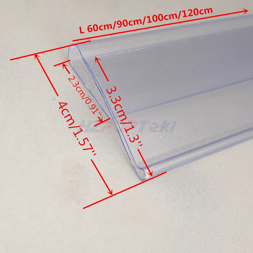 Пластиковые пвх полки данных полосы S N Тип на цене товара Talker знак дисплей этикетка держатель для карт для магазина стеклянная стойка 100 шт