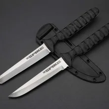 2 варианта! Tanto Samurai маленькие охотничьи ножи, 5Cr13 лезвие ABS Ручка спасательный фиксированный нож, Походный нож для выживания