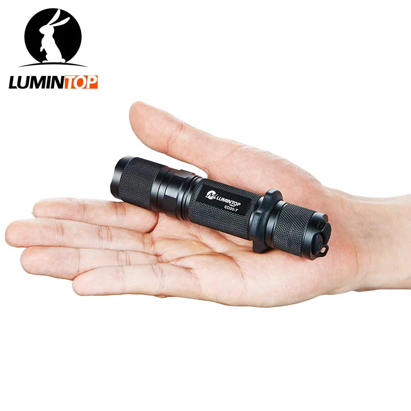 

LUMINTOP Tactical Flashlight ED20-T Cree XM-L2 U2 Max Output 750 Lumens 5Modes Support Momentary-on and Strobe by one Click