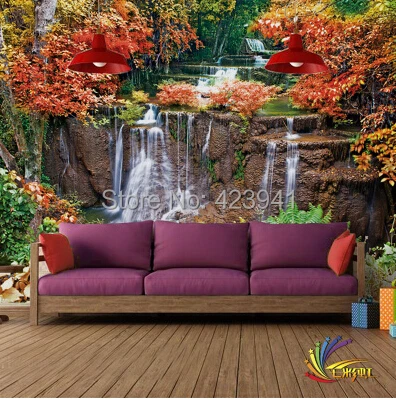 

2817 Can be customized 3D visual space home decoration mural art wallpaper Restoring ancient personality wall sticker home decor
