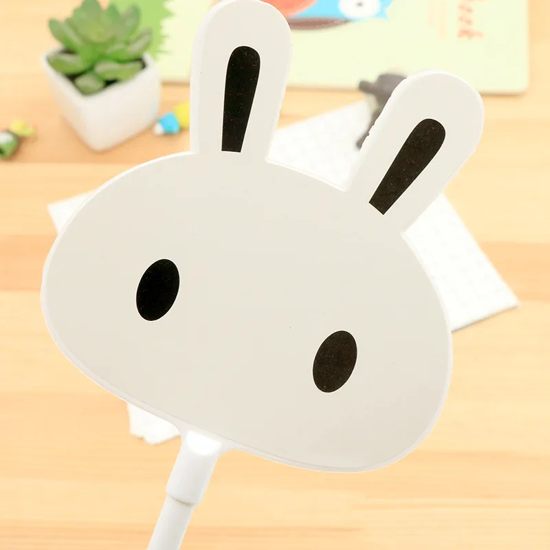 24 шт креативный мультфильм конфеты цвет забавный кролик ручка нейтральная ручка черный 0,38 мм Оптовая Продажа Kawaii школьные принадлежности