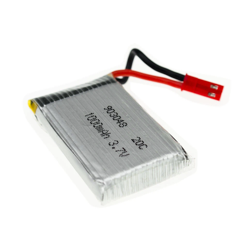 JJRC H11D lipo 3 7 v 1000 mah батарея 5 шт. и аккумуляторы JST Lipo зарядное устройство с вилкой