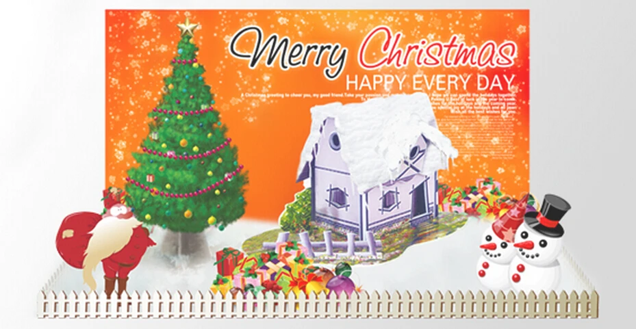 

2019 25x19cm Multicolor Paper Magically Grow Christmas Home Box Tree Magic Growing Trees Nature Toys Science For Children 2PCS