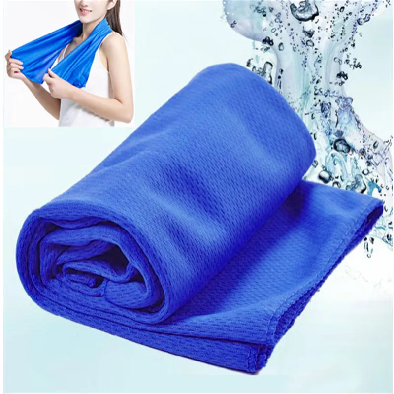 Buy 87x33cm UV Protection Breathable Sport Cold Towel