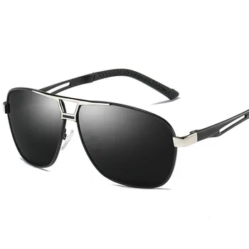 

Men's Driver Glasses Driving Goggles Hd Polarized Sunglasses Metal Frame Round Simple Style Uv400 2019