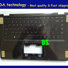 Компания Wellendorff /origial ноутбук PalmRest topcase Для lenovo Yoga 2 13 США клавиатура верхняя крышка без сенсорной панели, черный