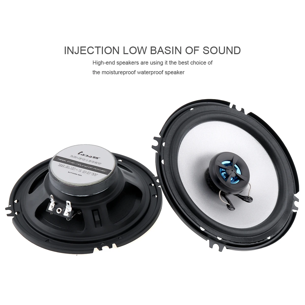 2 шт. автомобильный коаксиальный hifi динамик LaBo 6 5 дюйма 100 Вт|speaker speaker|car inch speakerscar