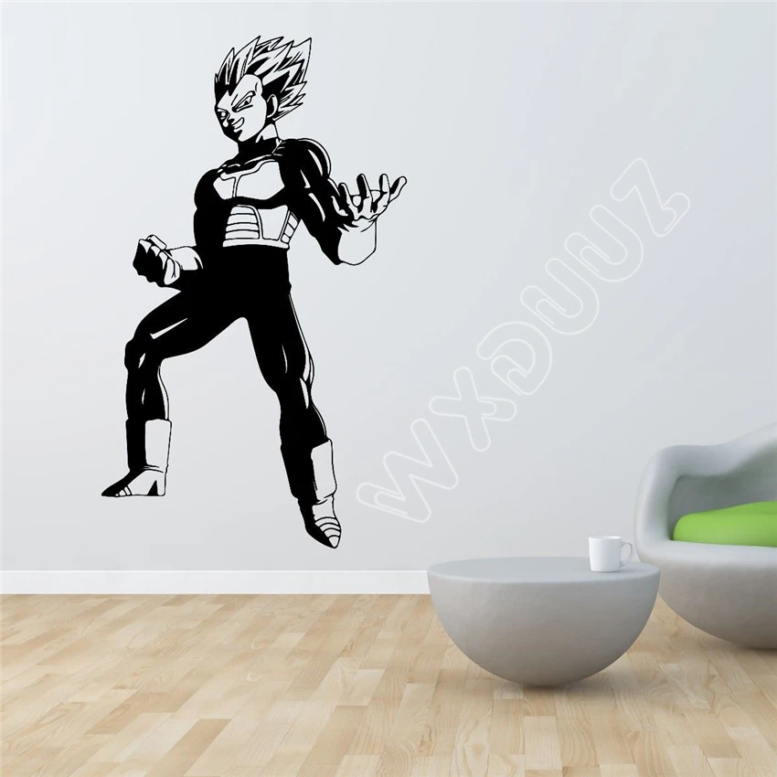 WXDUUZ Dragon Ball Z Goku Boy Wall Decal Vinyl Decal Japanese Comics