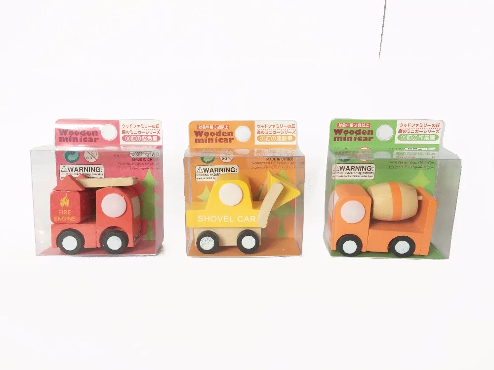 wooden mini car