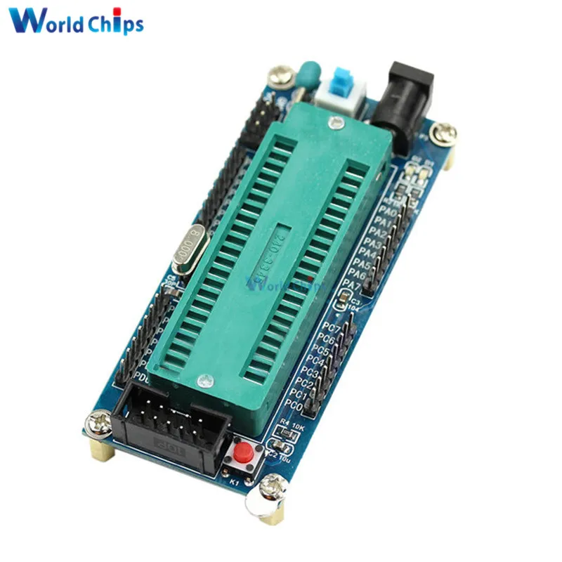 Минимальная системная плата AVR ATMEGA16 макетная ATmega32 + USB ISP USBasp программатор ATTiny 51