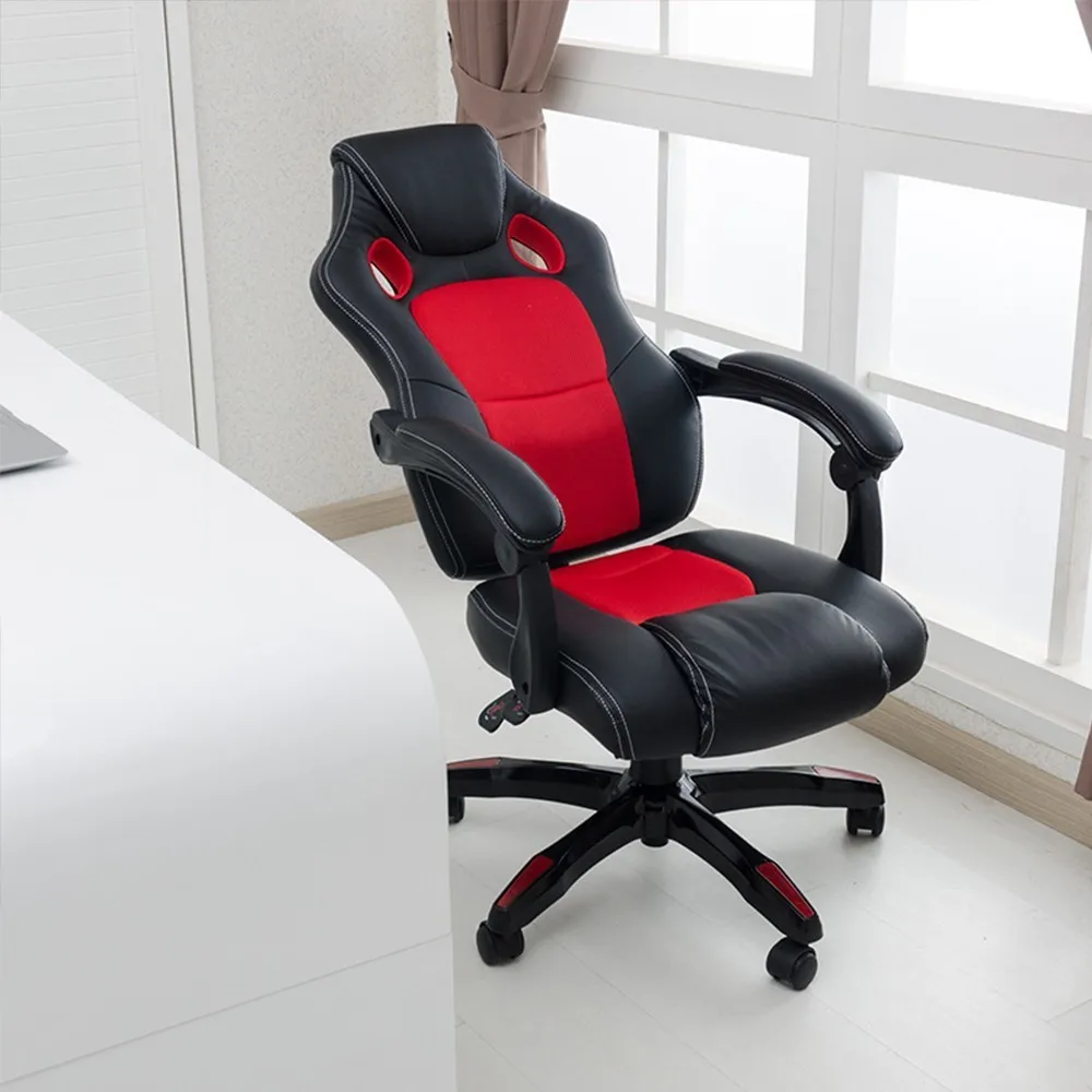

Office work computer game adjustable height game player rotating armrest pc chair home internet student chair YZ301-