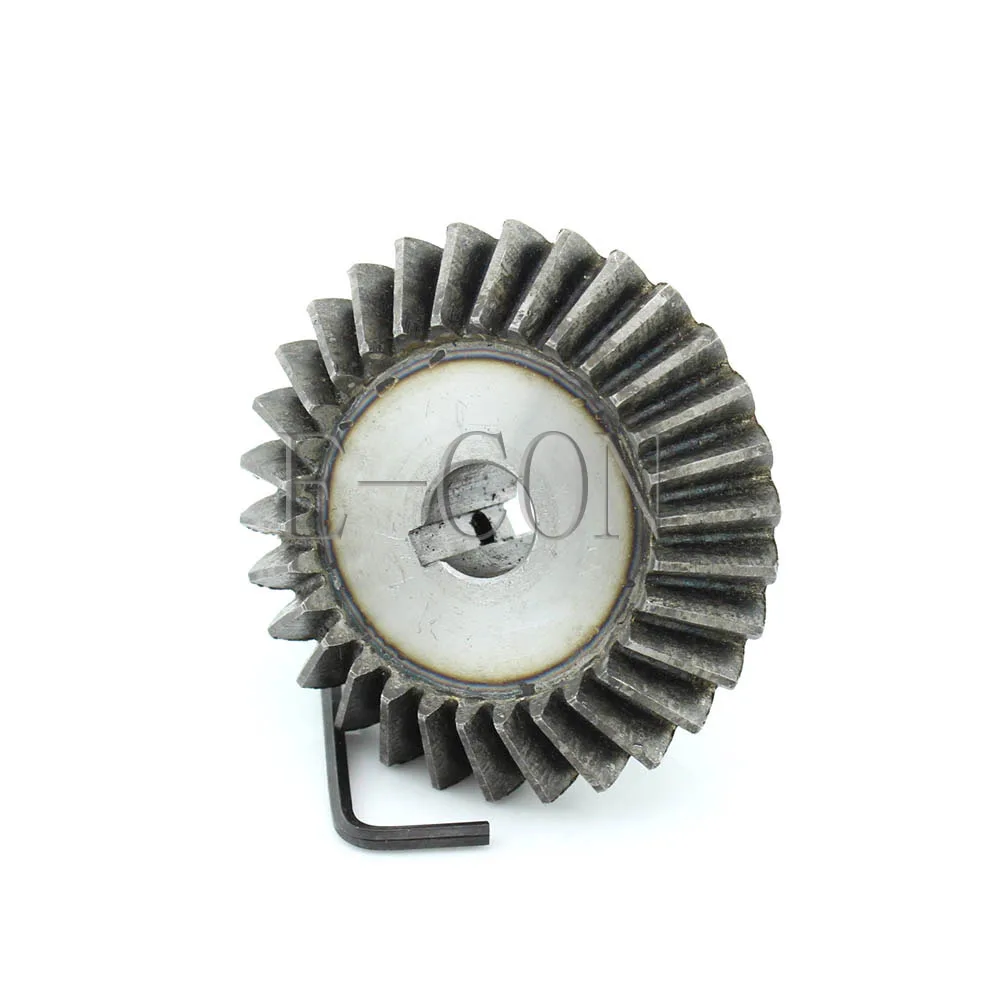 2.5M30T Metal Umbrella Tooth Bevel Gear Helical Motor Gear 30 Tooth 25mm Bore