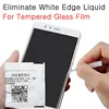 Tempered Glass Eliminate Liquid Glue For Phone White Arc Edge Screen Protector Filler Border Fill oil Revising Liquid with Brush ► Photo 1/6