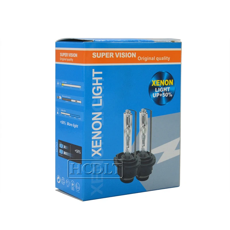 HCDLT оптовая продажа D2S Xenon 55W 6000K D4S HID лампа 5000K 4300K 8000K 35W D4R D2R фотоламсветильник для
