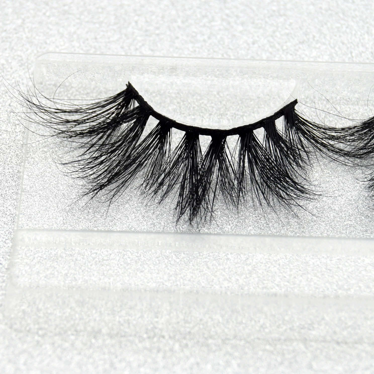 Visofree 25mm 3D Mink Eyelashes Upper Lashes 100% Real Strip Handmade Crossing Eye Extension E86 | Красота и здоровье