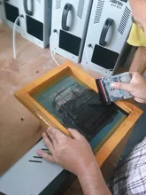 Китай Сценический Эффект Свет Логотип Услуги Печати Масло Слово Шаблон Краска для свет этапа сид Индивидуальный Логотип Печать Дешевые Цены