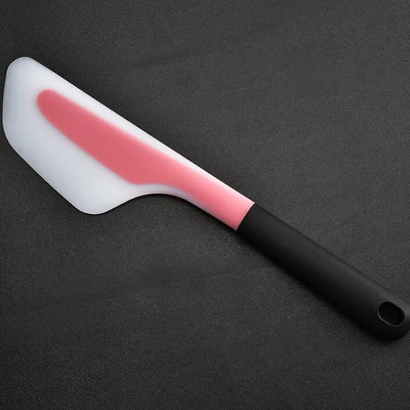  50pcs Large Size Silicone Spatula Butter Scraper Heat-Resistant Cake Cream Knife Batter Mixer Bakin