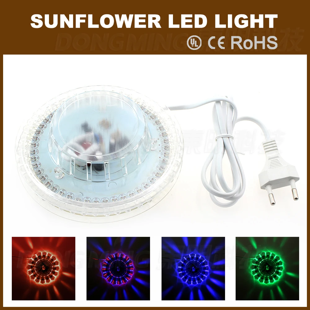 Светодиодный RGB светильник для дискотеки 8 Вт 48 светодиодов 110 В 220 В|lamp garden light|light