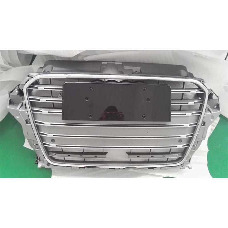 A3 изменение S3 Стиль серый спереди Двигатели для автомобиля гриль сетки для Audi A3 S3 RS3