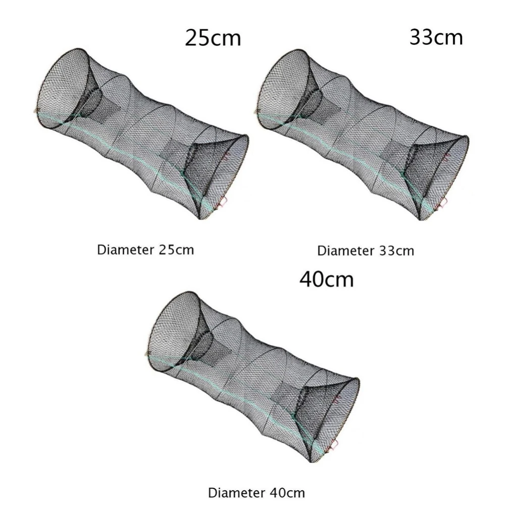 Весенняя рыболовная сеть круговая Складная портативная крепкая рыболовная пружинная сетка креветка Клетка Краб Рыба раки креветка ловушка литой горшок инструменты