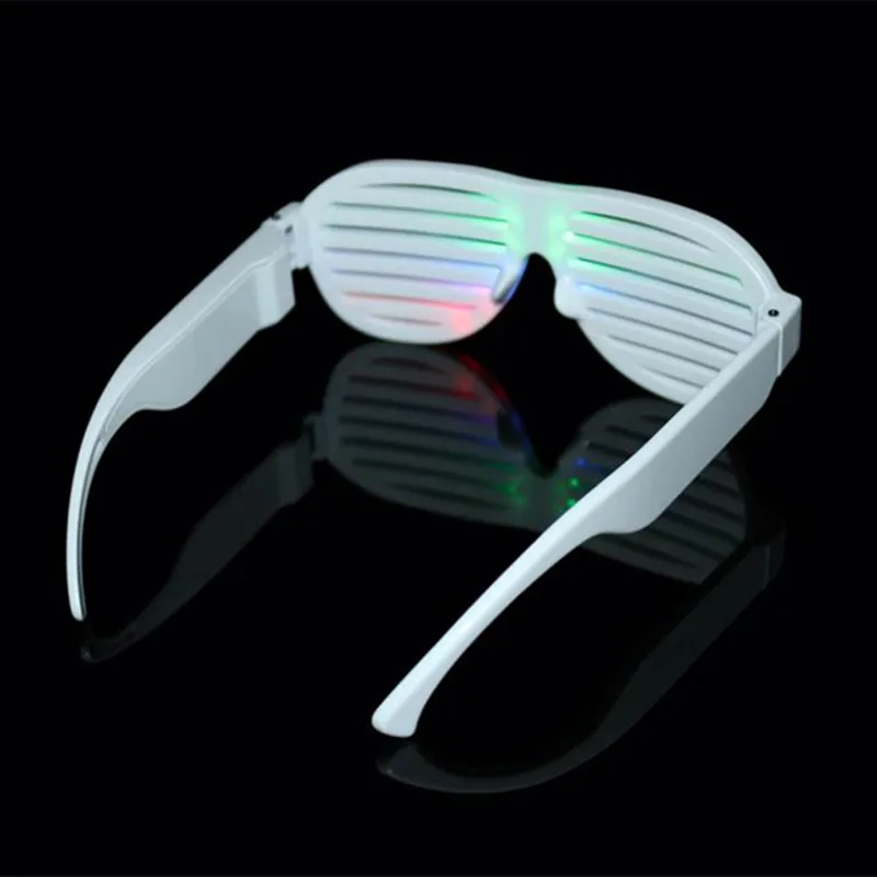 Распродажа 2018 светодиодные светящиеся очки Gafas со звуковым управлением