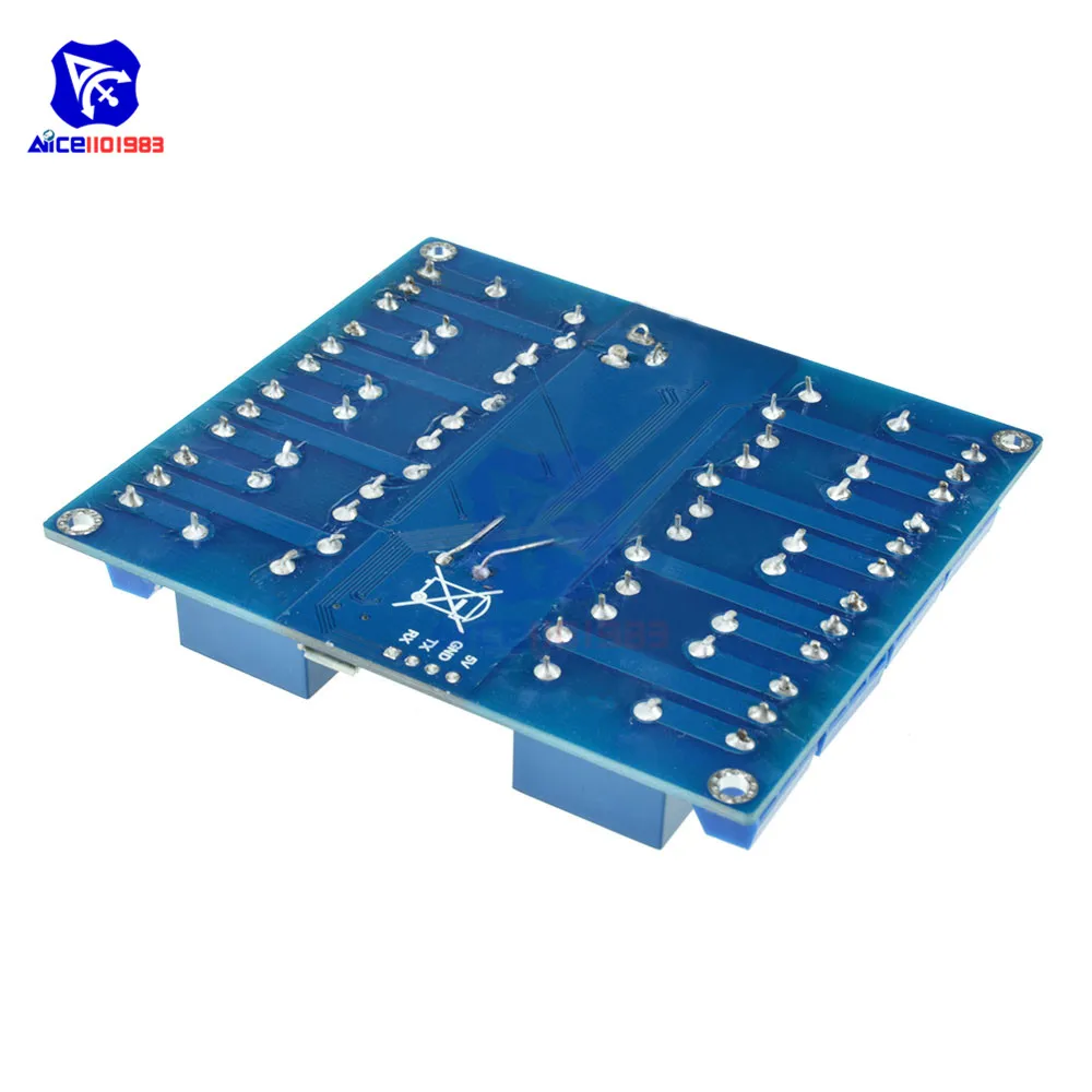 DC 5V 10A 8 канальный модуль Micro USB для ПК верхний компьютер ICSE014A управление