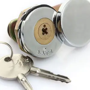 puerta de armario de seguridad Cerradura de buz/ón accesorios con 2 llaves