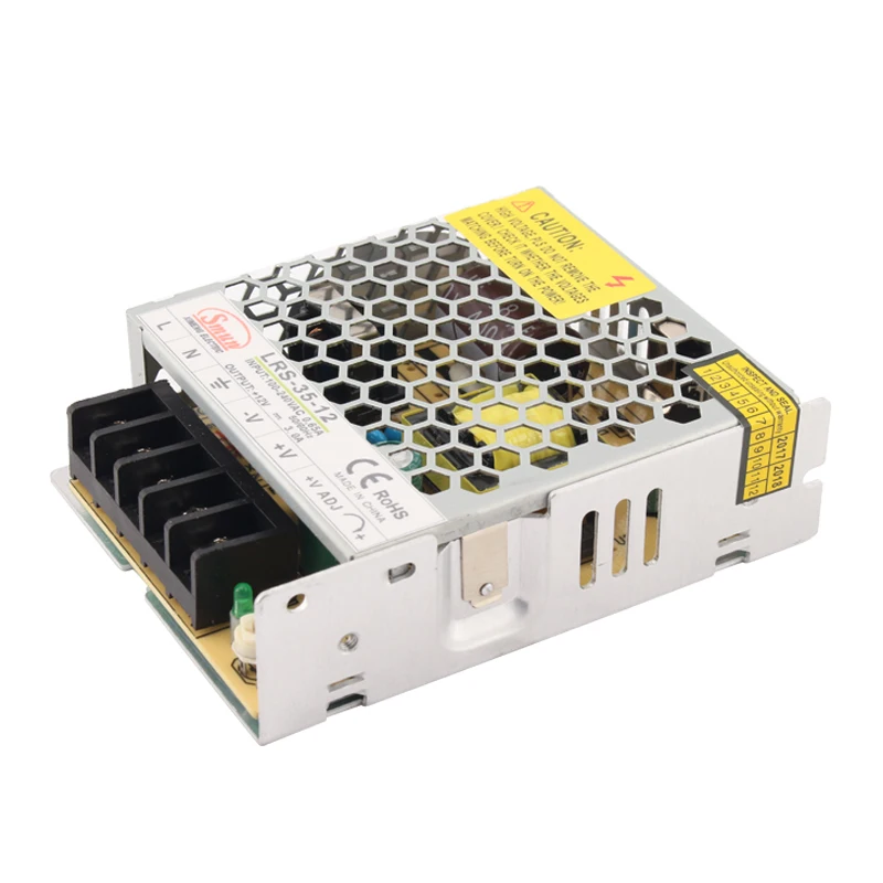 

Smun LRS-35-12 36W 12VDC 3A Output Industrial AC-DC Switching Mode Power Supply SMPS