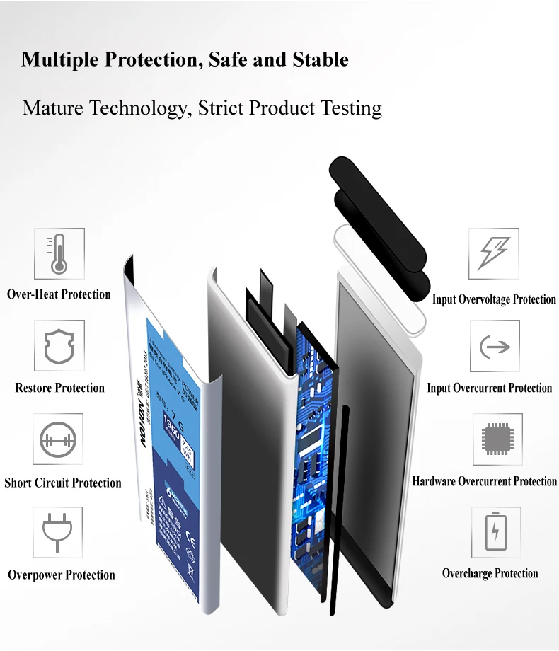 Nohon Battery For iPhone 7 Details (05)