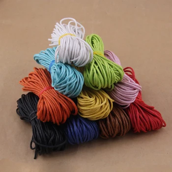 

Mix 10Colors 10M/Color Waxed Thread Polyester Cord String Strap Wholesale Necklace Rope Bead Fit shamballa Bracelet